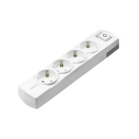 Колодка VIOLUX 4-на з заземленням з вимикачем ( 910250 )