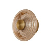 Бра, настінний світильник Azzardo AZ6529 Nazar LED 1x11W 3000K 120Lm IP20 бурштиновий