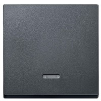Клавіша вимикача із підсвічуванням SYSTEM M антрацит Merten, MTN431014