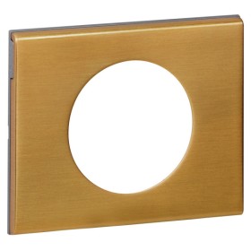 Однопостовая рамка Legrand Celiane (069131) (золото)