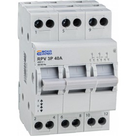 Выключатель-разъединитель Аско-Укрем (І-0-ІІ) RPV 3P 40A (A0010220010)