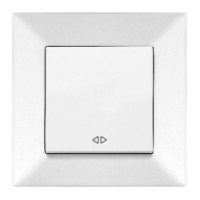 Выключатель перекрестный Meridian, белый