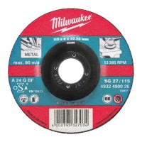 Шлифовальный диск по металлу MILWAUKEE 4932490040 SG 27/230х6 (1шт)