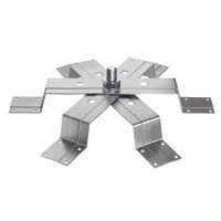 Нержавіюча основа на прямий дах Leo Lightman L400 Max Ni (411333)