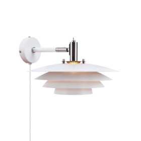 Бра, настенный светильник Nordlux 2213471001 Bretagne G9 1x25W IP20 белый