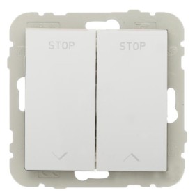 Вимикач жалюзі Logus 21290 TBR білий