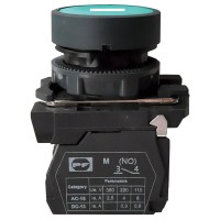 Кнопка Promfactor FP5-AA3311 1NO "I" зеленая (FP5-AA3311)