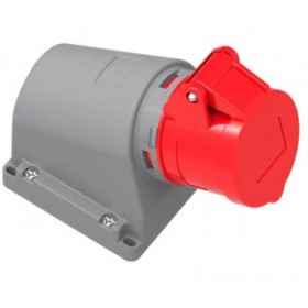 Настінний роз'єм Bemis BC1-1504-2535 380В 4х16A 90° поліамід IP44 (6.2.1.159075)