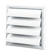 Решітка Vents МВ 100 ВЖ біла