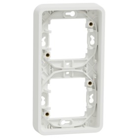Вертикальна 2-постова рамка Schneider Electric MUR39151 IP55 (біла)