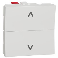 Двоклавішний вимикач Schneider Electric NU320718 для жалюзі (схема 4) 6А 2М (білий)