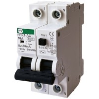 Реле защитного отключения Promfactor FPR1-AC 16А/0,03A 2P АС 6kA