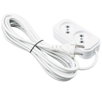 Удлинитель PIN 2р 3м 2х0,75 без заземления ( 802030 )