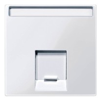 Центральная панель компьютерной розетки белый Merten, MTN469825