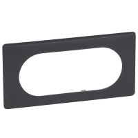 Рамка Legrand Celiane (066745) 4/5М (черный перкаль)