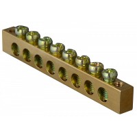 Нульова шина Аско-Укрем 6x9 на 8 отворів (A0150120065)