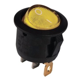 Переключатель TNSy KCD1-5-102 Y/B круглый желтый (TNSy5500713)