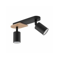 Світильник поворотний, спот TK Lighting 4674 Cover Wood GU10 2x10W IP20