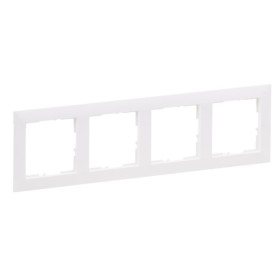 Рамка 4-постовая Legrand SUNO (белый) 721504