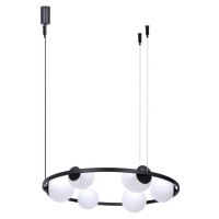 Люстра Zuma Line 5007 Orbit E27+E14 6x40W IP20 Чорна