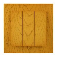 Вимикач Nilson Touran дуб 3кл ( 24251066 )