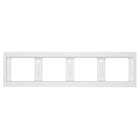 Рамка 4-местная, горизонтальная, полярная белизна Berker K.1