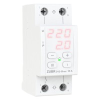 Реле напряжения ZUBR CV2-50 red