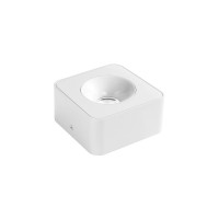 Cветильник точечный накладной SIDNEY-S 10W 4000K IP20 квадрат белый Violux ( 330441 )