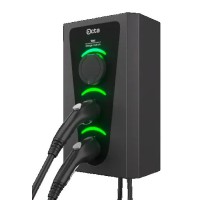Коммерческая зарядная станция Octa Energy SW336-S22-C2-C2 Smart Wall на 36кВт (розетка 3ф + Type 2 + Type 2)