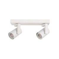 Светильник поворотный, спот Italux SPL-31993-2B-WH Spiela GU10 2x35W IP20 белый