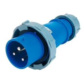 Силовая вилка TNSy 0332 PRO 2Р+PЕ 63А 220В IP67 (TNSy5503770)