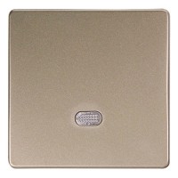 Одинарная кнопка E.Next e.lux.11651L.pn.l.nickel с подсветкой никель (ins0040007)