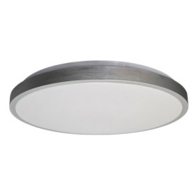 Матовий світильник Vestum RING 80Вт 480x60мм 3000К-6500К срібло