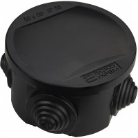 Розподільча коробка Аско-Укрем UAtmo Jet Black 50*50