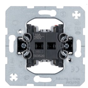 Кнопка для жалюзи двухклавишная (механизм) 10А/250В Berker