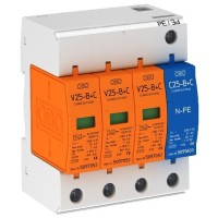 Ограничитель перенапряжений OBO Bettermann (5094463) Тип I+II V25-B+C 3+NPE