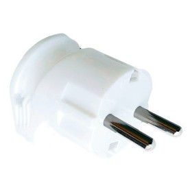 Електрична вилка TNSy В 16 євро кутова моноблочна з заземленням біла (TNSy5000071)