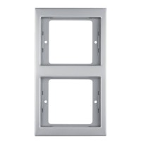 Рамка 2-місна, вертикальна, нержавіюча сталь Berker K.1