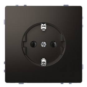 Розетка с з/к Schneider Electric D-Life MTN2301-6034 антрацит