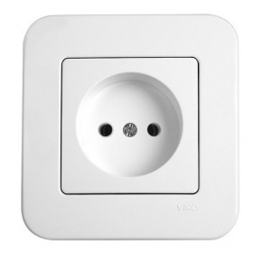 Розетка біла VIKO Rollina