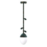 Люстра Pikart 35265-2 Burgeon 4 E14 1x60W IP20 бірюзова