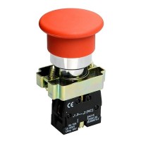 Кнопка-грибок TNSy XB2-BC41 1НО червона (TNSy5500279)