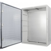 Ударостойкий корпус из АБС-пластика Аско-Укрем UBox 600x800x280мм (прозрачная дверца)
