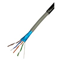 Сетевой кабель витая пара для наружных работ GEAR CAT.5E FTP-CCA-4Px2x0.51 Outdoor PVC+PE (305 м.)