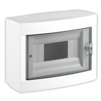 Навісний пластиковий щит UEC ЩРН-П-8 230х175х100мм IP40