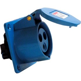 Встроенная силовая розетка E.Next e.socket.pro.5.16.wall 5п 16А 380В (p012014)