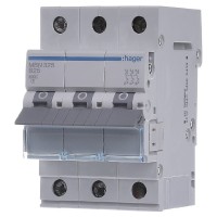 Автоматичний вимикач Hager MBN325 6кА B 25A 3P