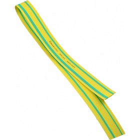 Термоусадочная трубка Аско-Укрем Ø25,0/12,5 желто-зеленая 1м (A0150040051)