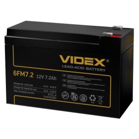 Свинцово-кислотный аккумулятор Videx 6FM7.2 7.2мАч 12В (6FM7.2 1CB)