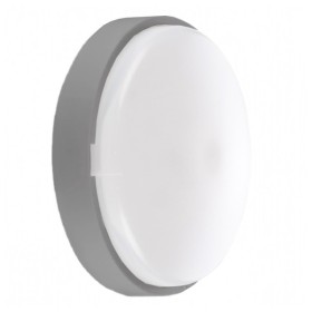 Светильник LED Violux ДББ ATOM UA MW sensor 22W 5000K IP44 серый ( 243382 )